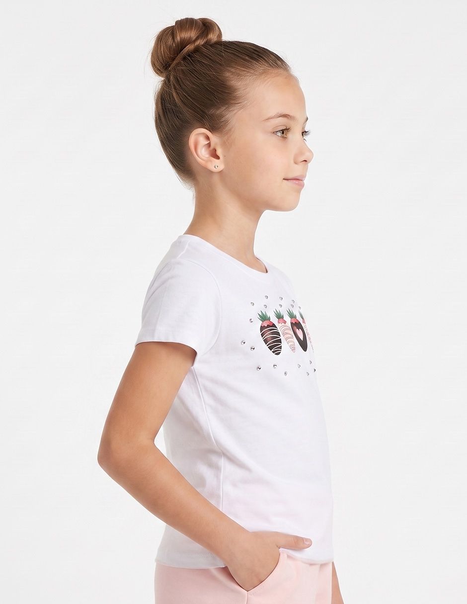 Playera manga corta para niña 3