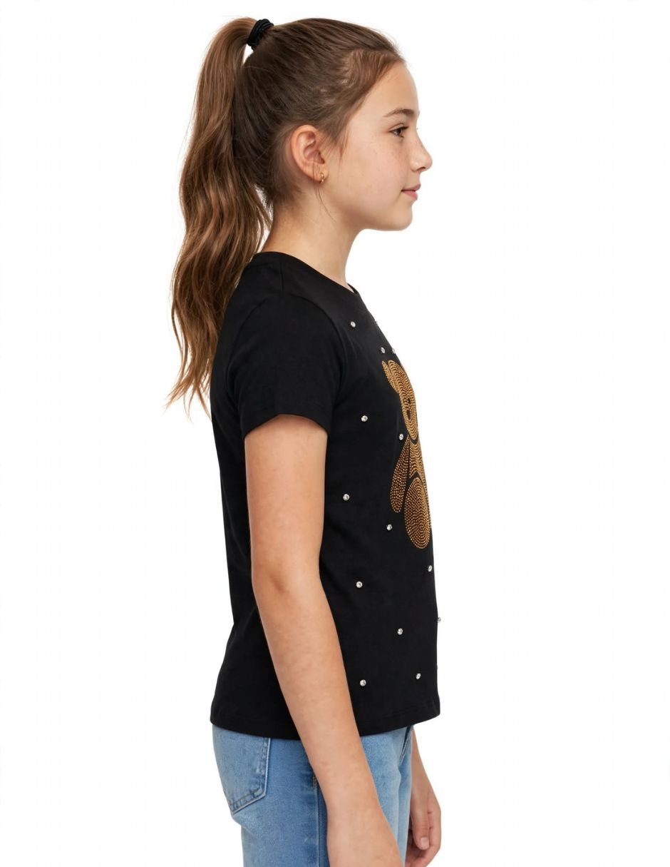 Playera manga corta para niña 2