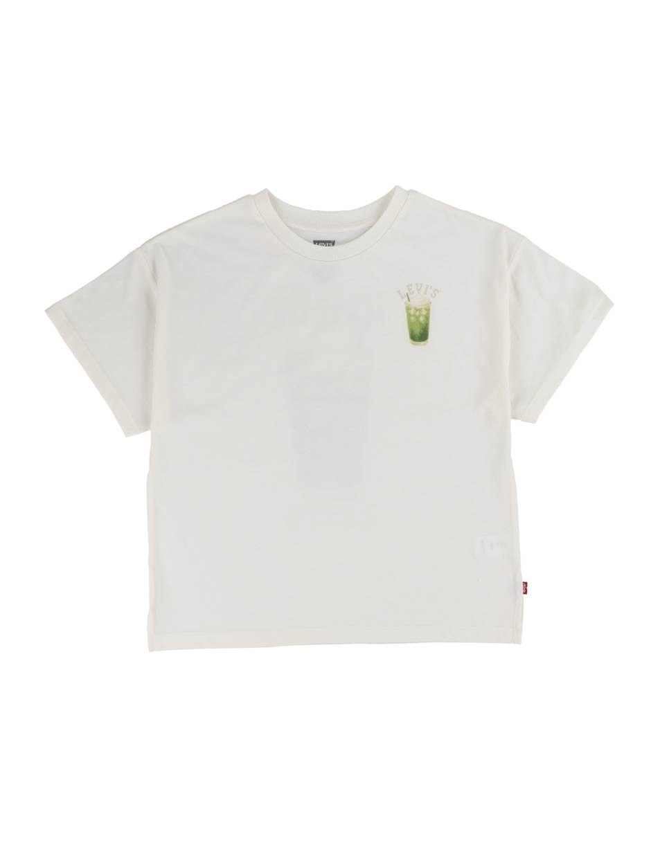 Playera manga corta para niña