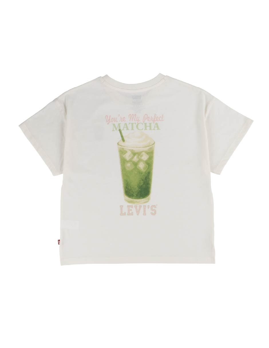 Playera manga corta para niña