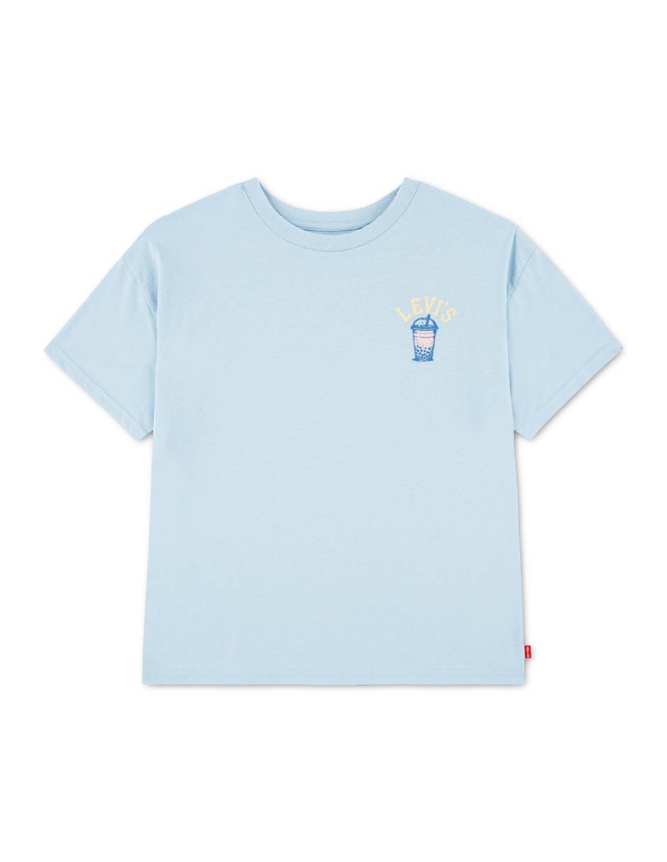 Playera manga corta para niña