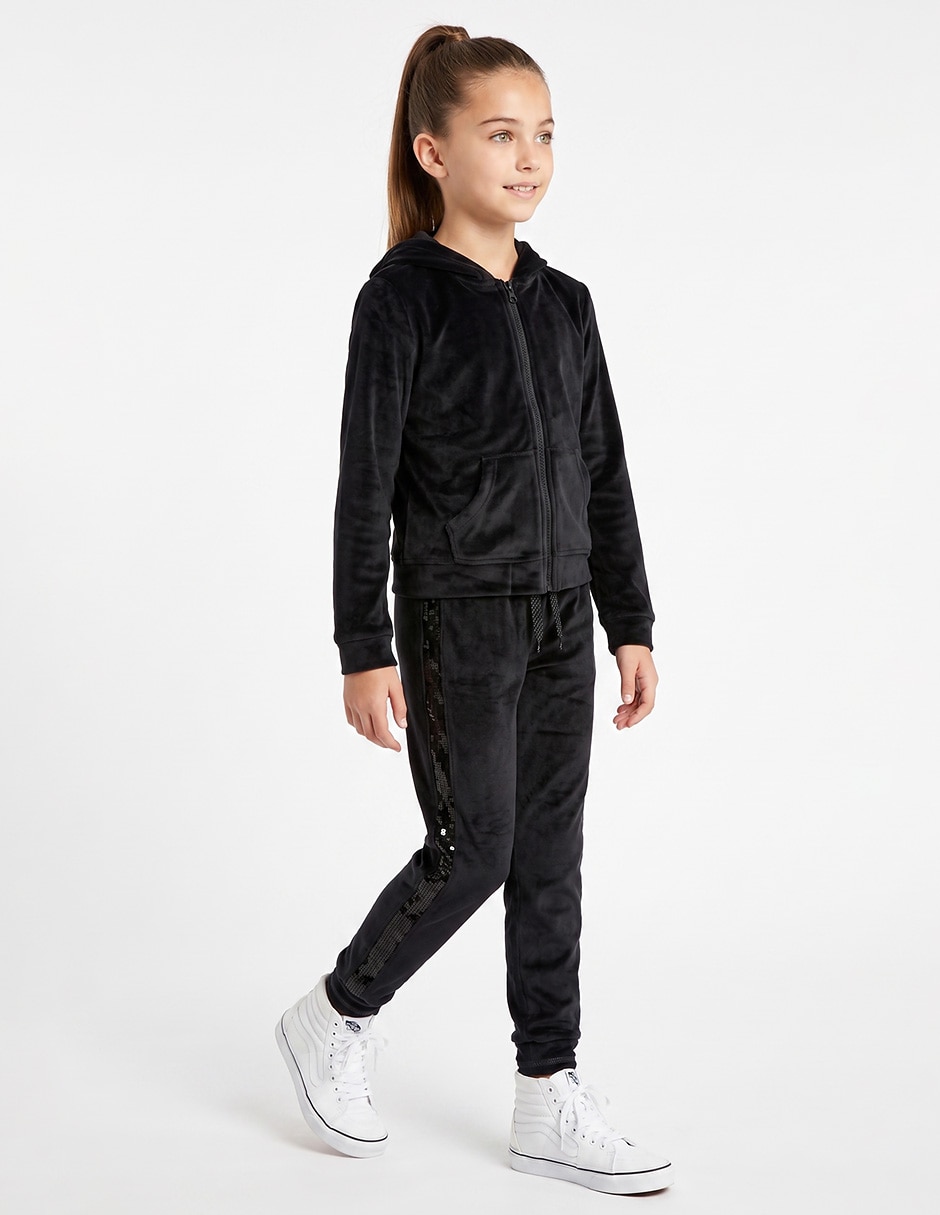Conjunto deportivo regular con jareta para niña Conjunto deportivo regular con jareta para niña