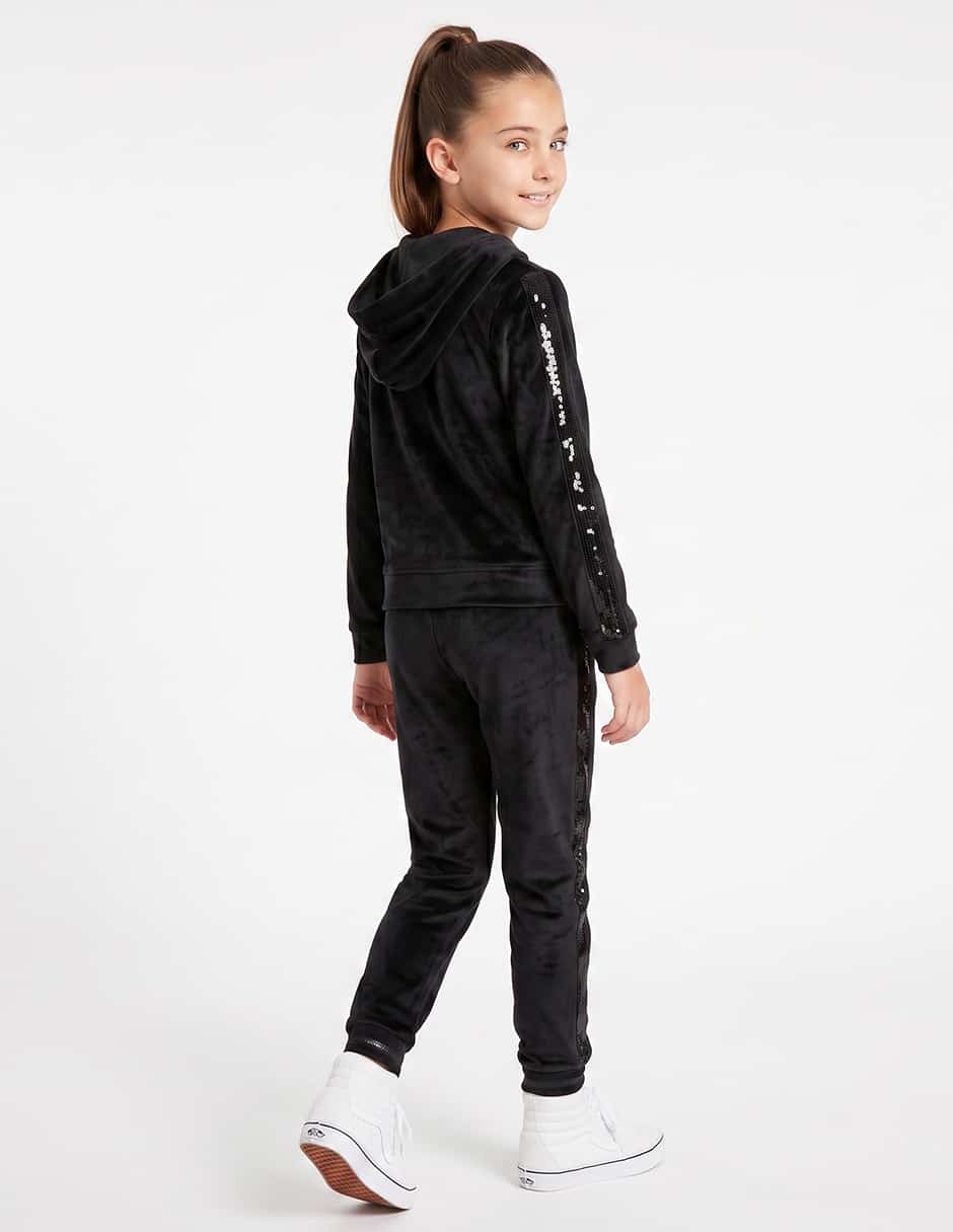 Conjunto deportivo regular con jareta para niña 3
