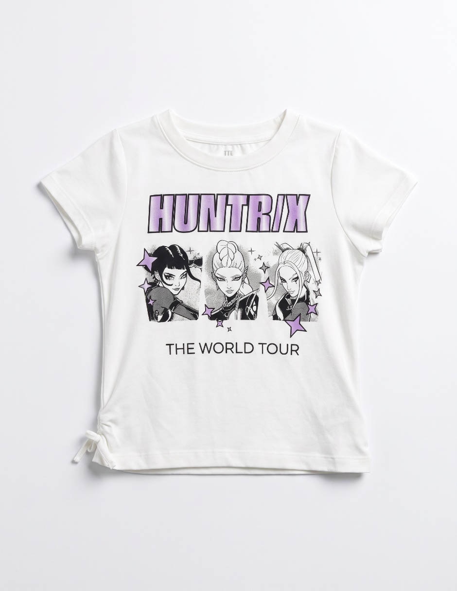 Playera manga corta para niña Playera manga corta para niña