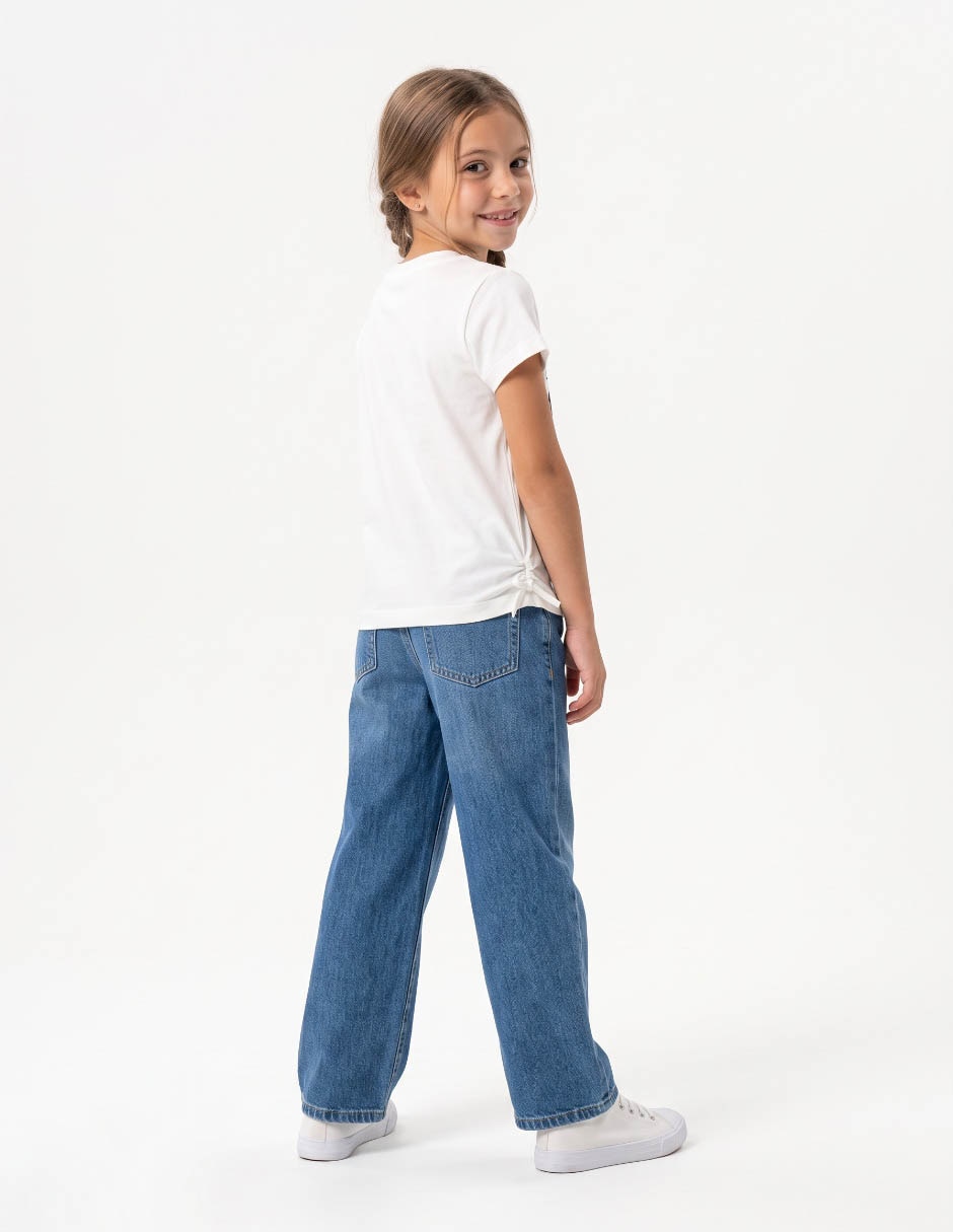 Playera manga corta para niña 5