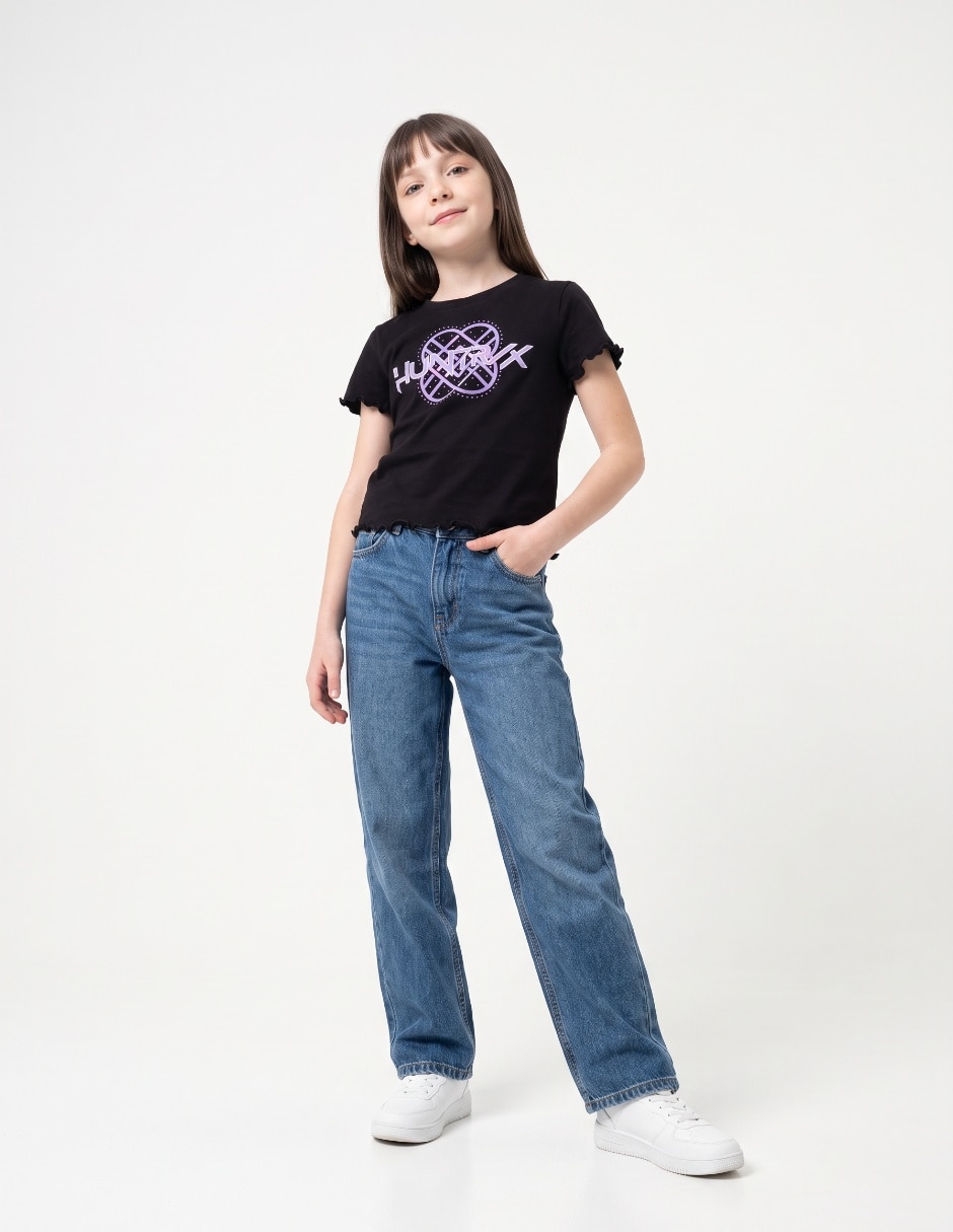 Set playera/Playera THAT'S IT Netflix manga Corta para Infantil Niña Set playera/Playera THAT'S IT Netflix manga Corta para Infantil Niña