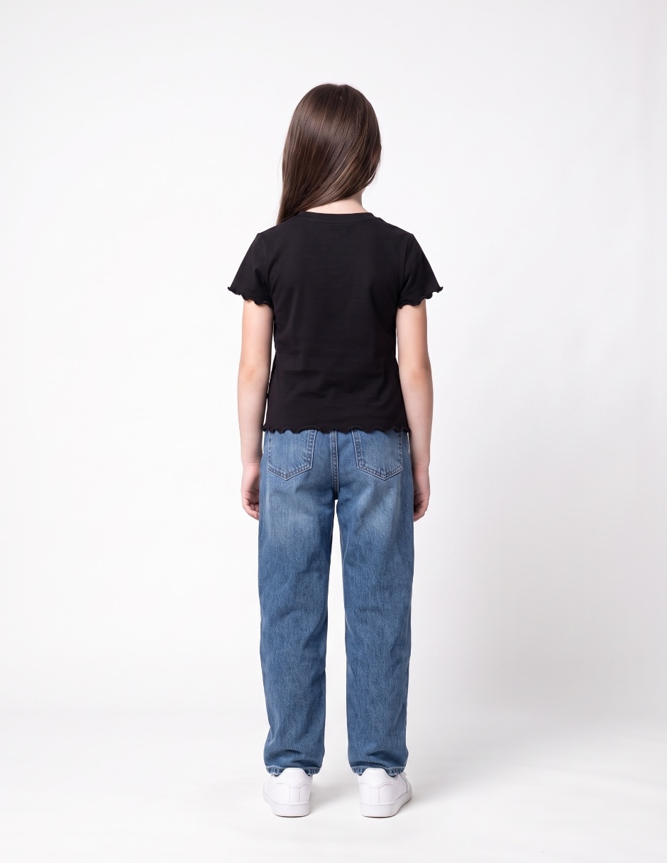 Set playera/Playera THAT'S IT Netflix manga Corta para Infantil Niña 2