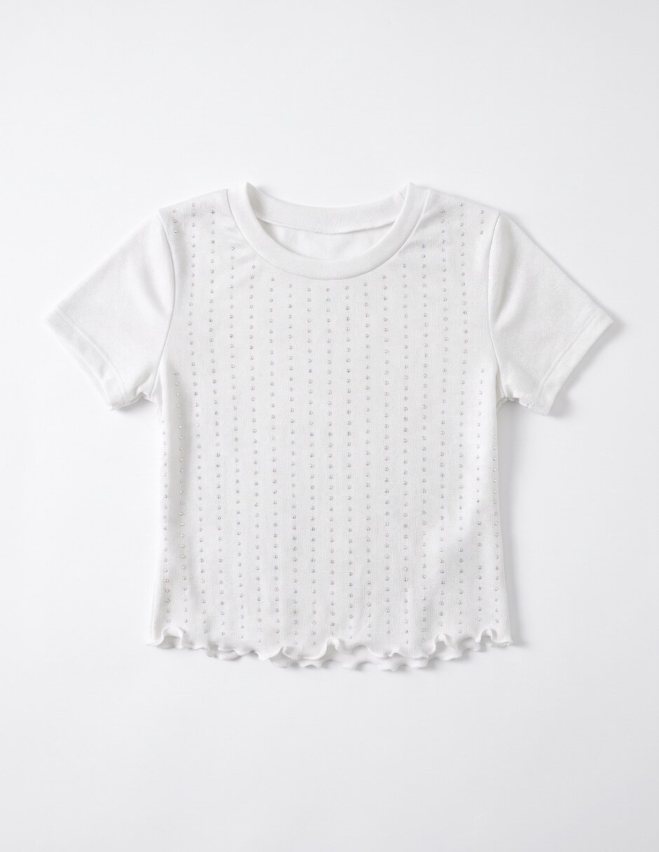 Playera manga corta para niña 3