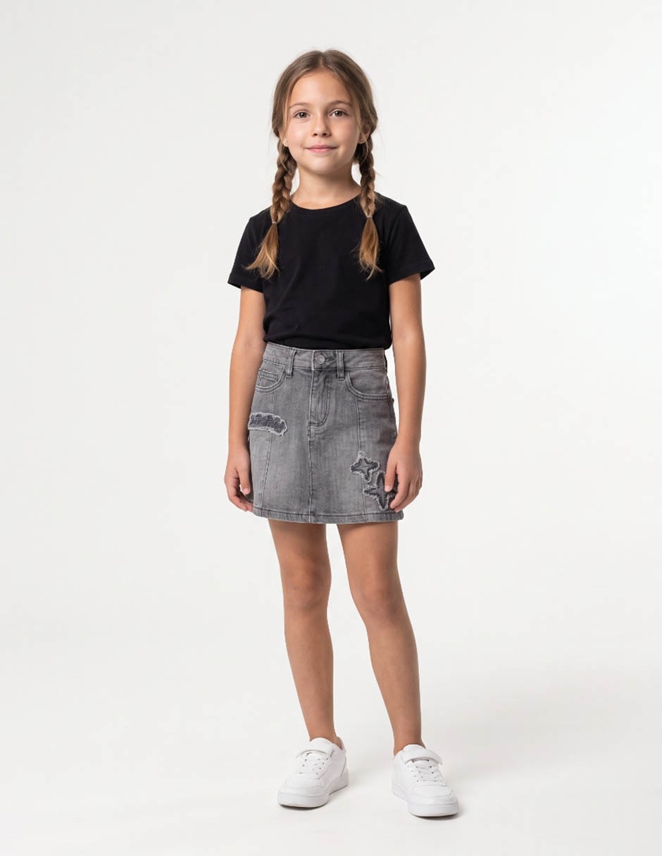 Falda/Falda short THAT'S IT Netflix de Algodón para Infantil Niña Falda/Falda short THAT'S IT Netflix de Algodón para Infantil Niña