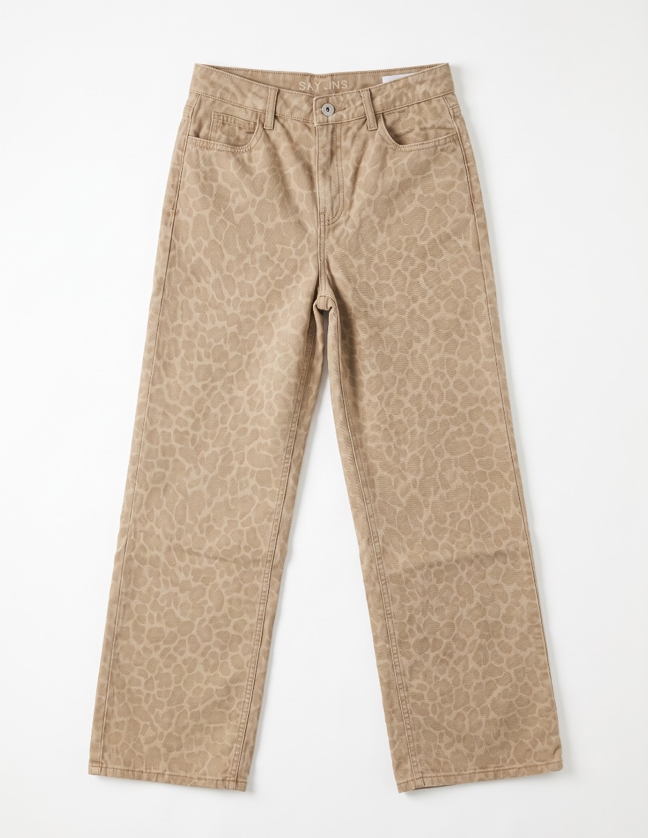 Jeans wide leg para niña 3