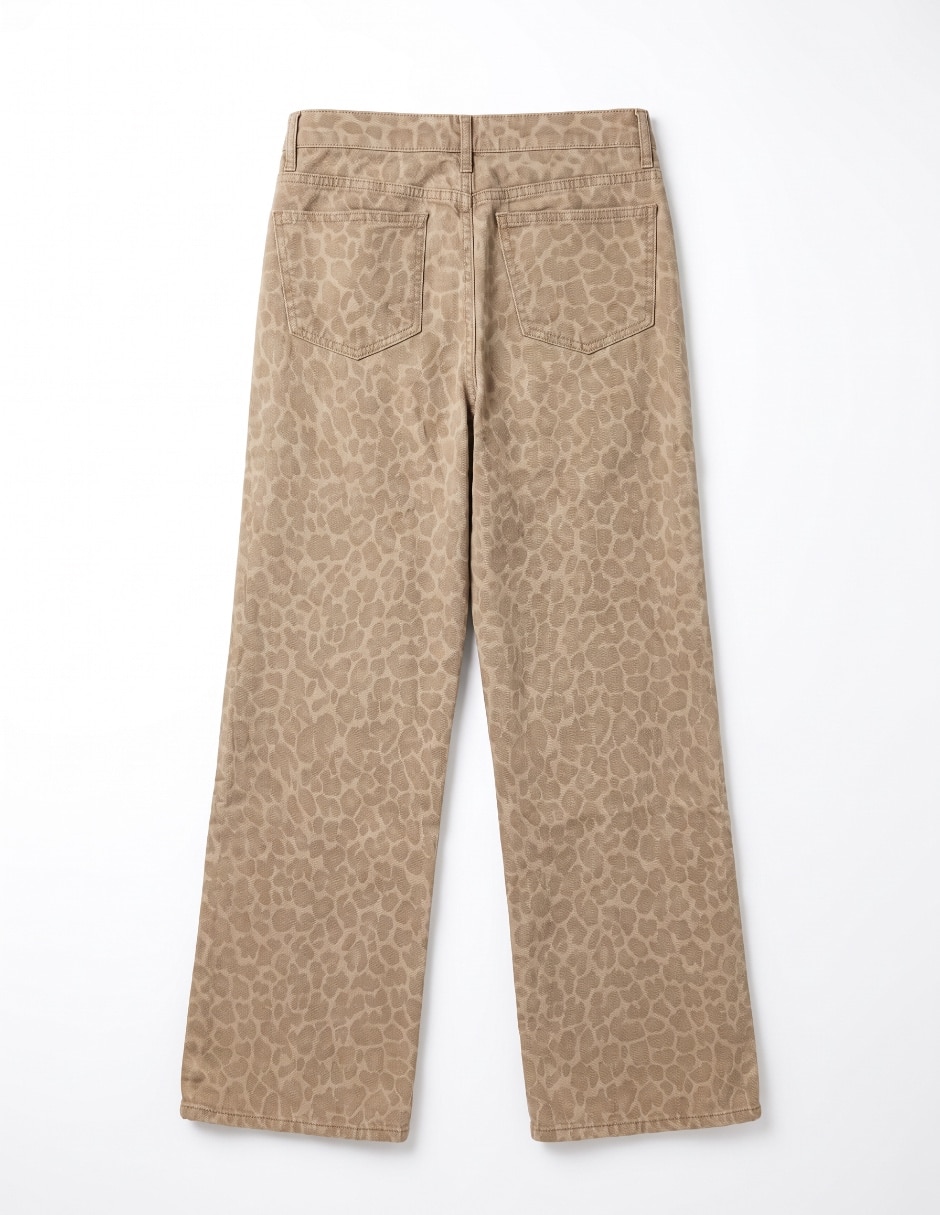 Jeans wide leg para niña 4