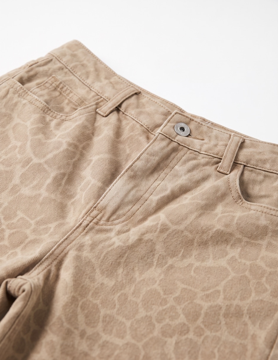 Jeans wide leg para niña 5