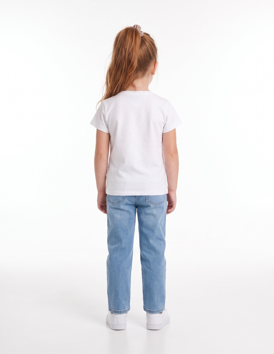 Playera manga corta para niña 2