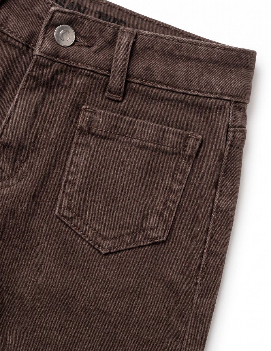 Jeans wide leg para niña 5