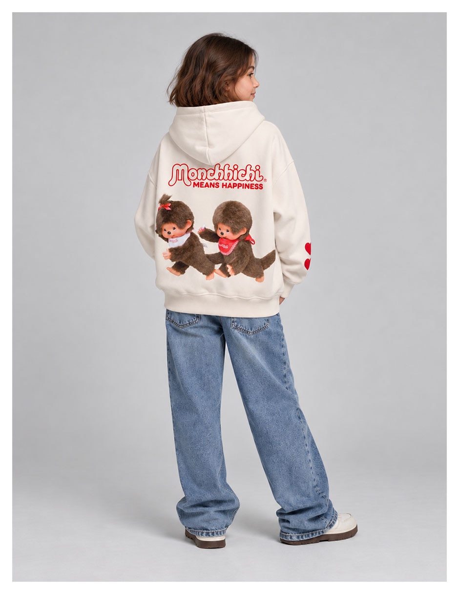 Sudadera colección caricatura monchichi para niña 2