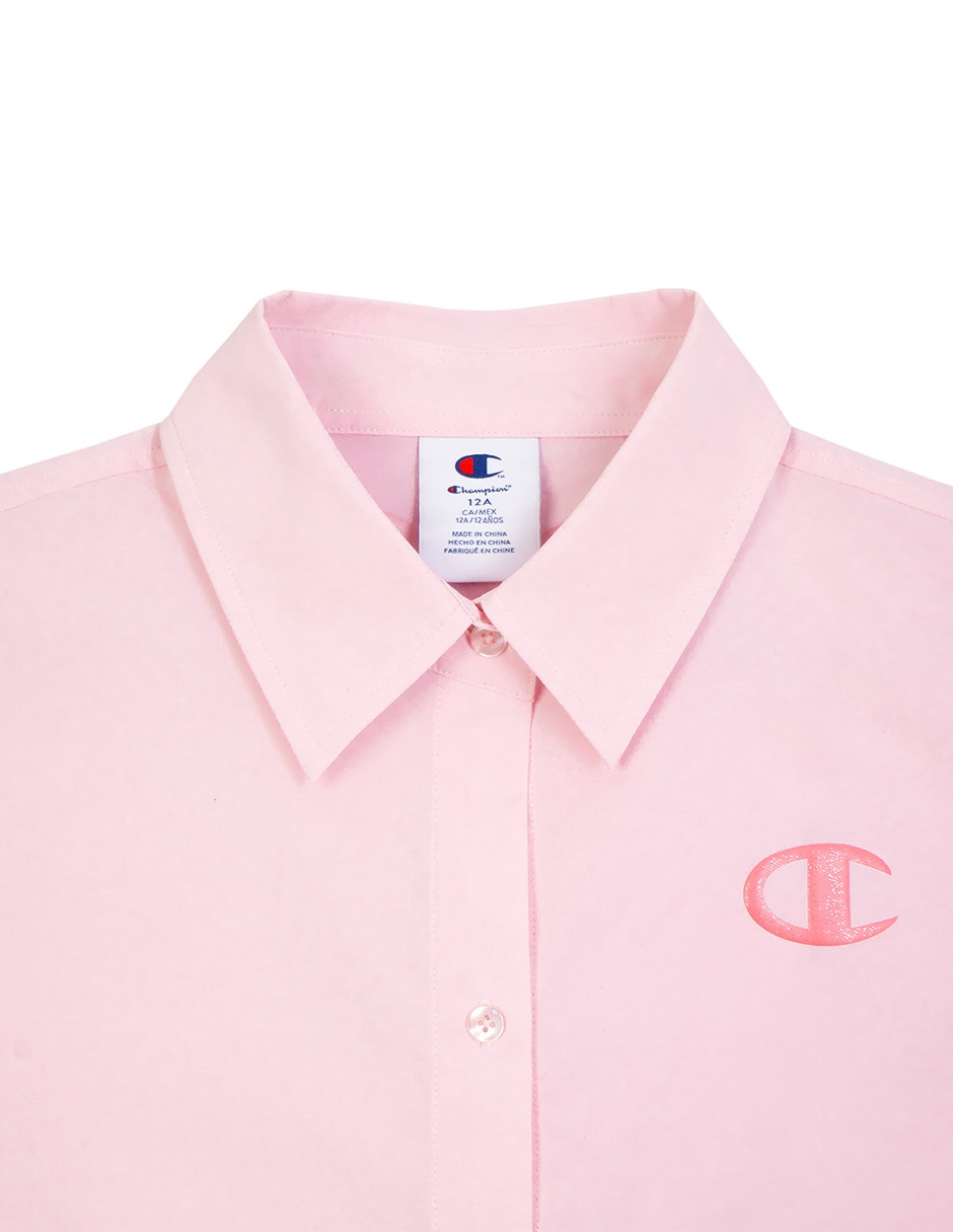 Camisa casual mariposa manga corta para niña 3