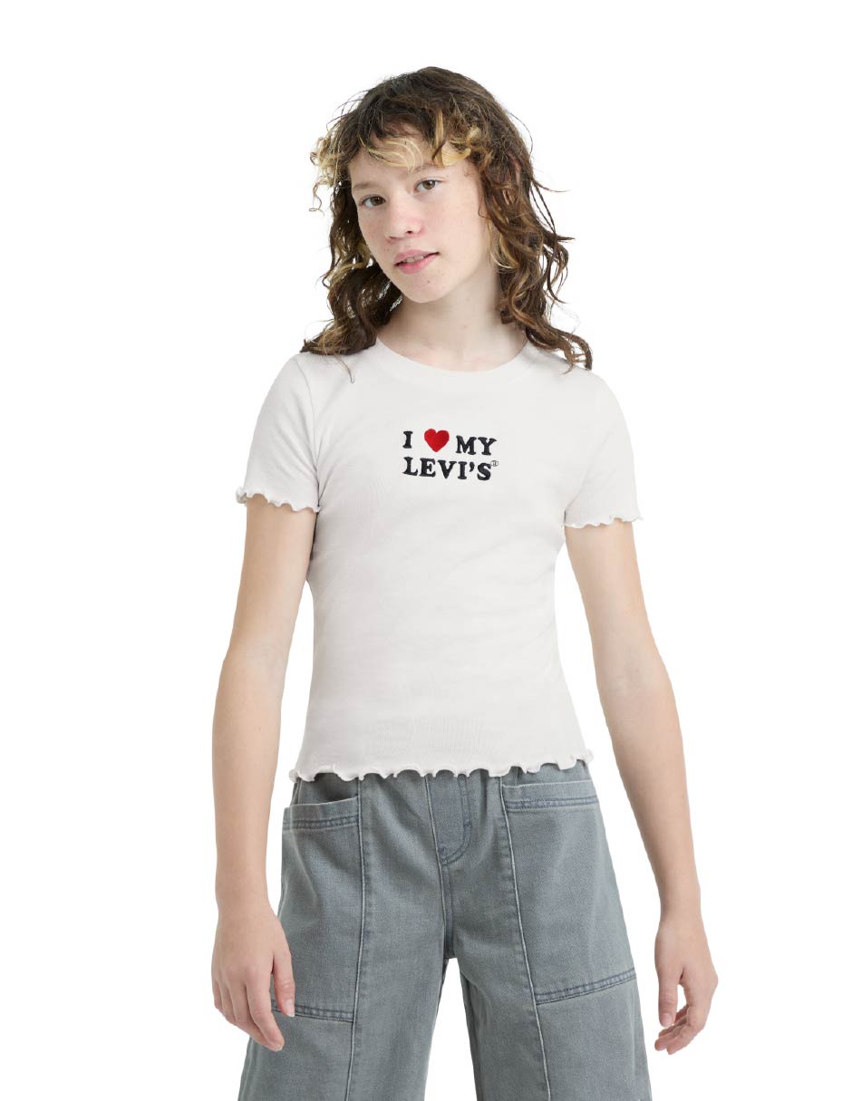 Playera manga corta para niña 3