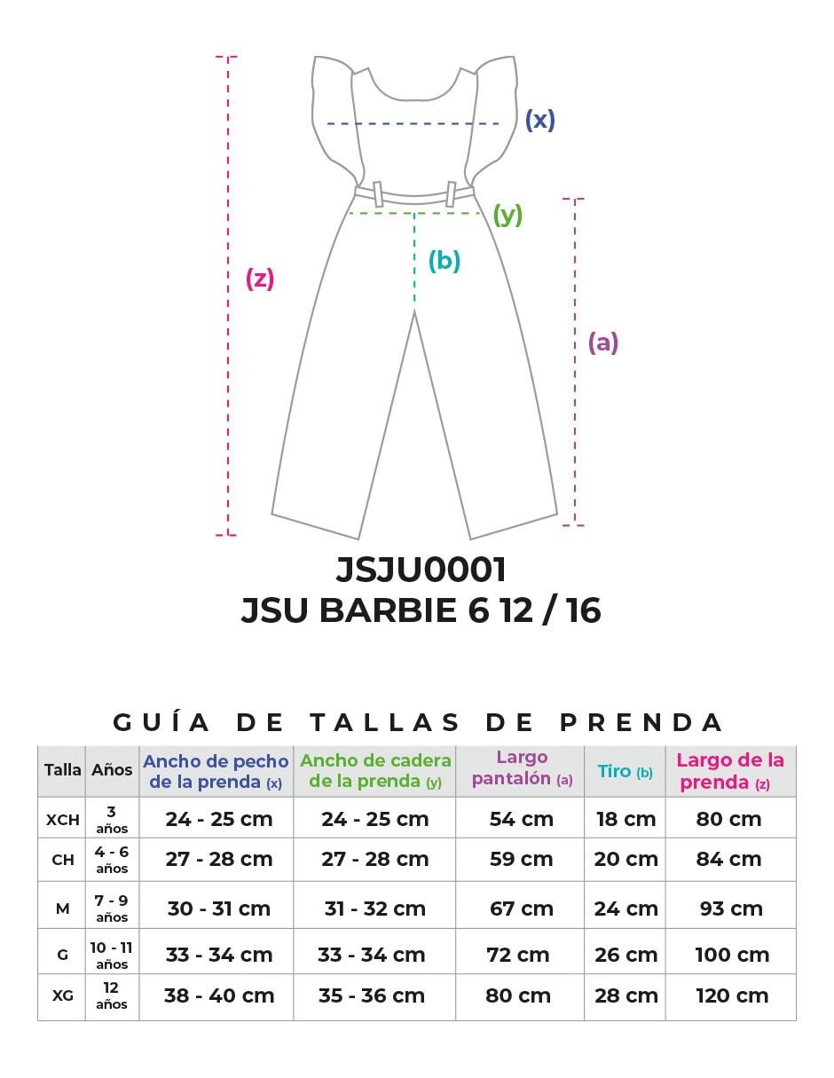 Jumpsuit para niña 7