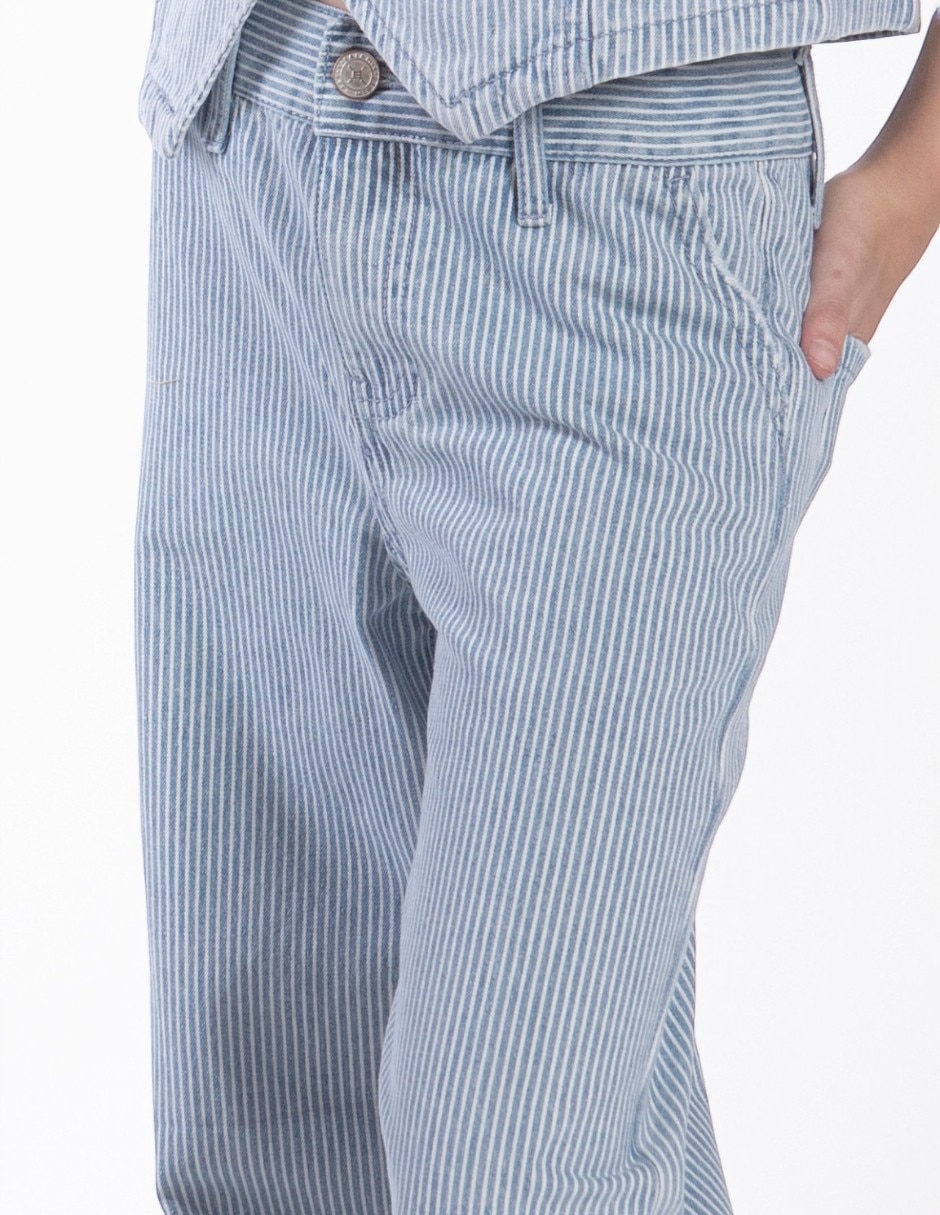 Jeans/Jegging Regular Vintage Loose lavado Sin lavado para Niños grandes Niña 2
