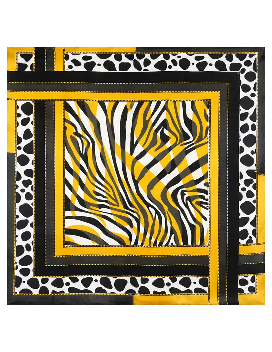 Mascada con estampado animal print para mujer Mascada con estampado animal print para mujer